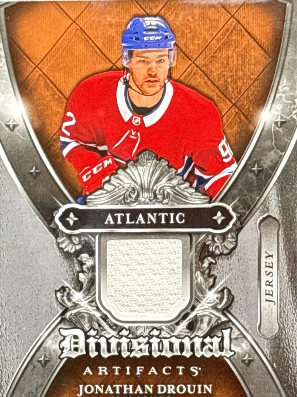 Upper Deck Artifacts Jonathan Drouin Jersey Patch Hockey Card